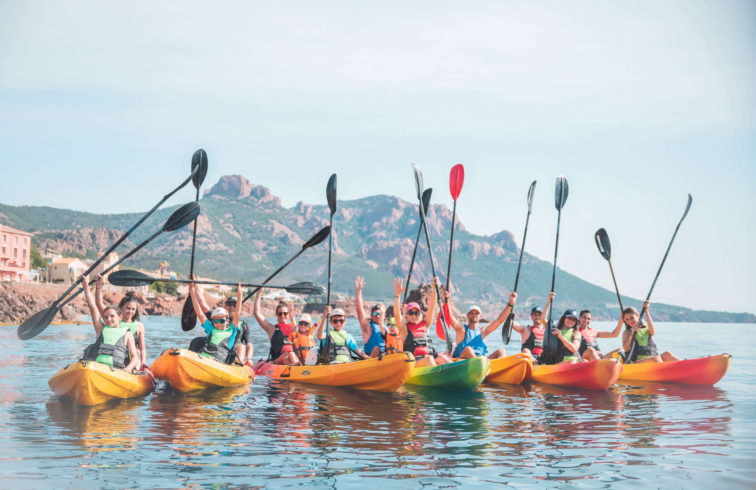 Sortie en canoëkayak à SaintRaphaël
