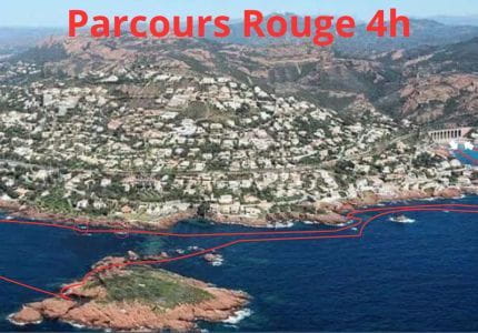Parcours Rouge Kayak Esterel Antheor Aventures