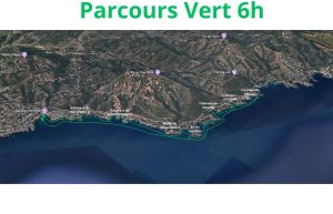 Parcours Kayak Antheor Calanques Esterel
