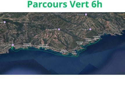 Parcours Vert Kayak Esterel Antheor Aventures
